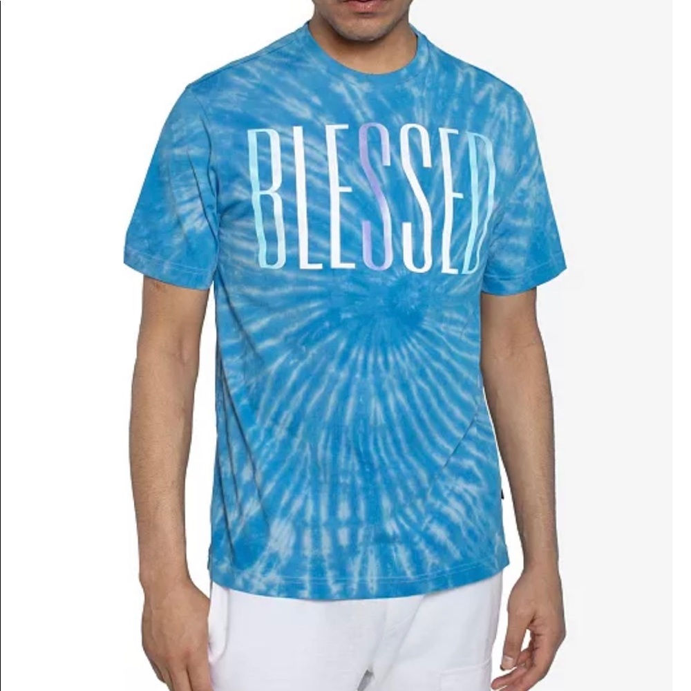 Sean John Tie Dye Blessed Shirt Size L